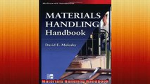 FREE EBOOK ONLINE  Materials Handling Handbook Full EBook