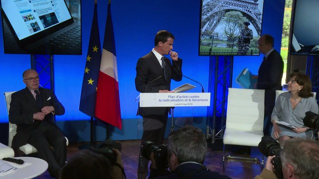 Terrorisme: Valls annonce un nouveau plan
