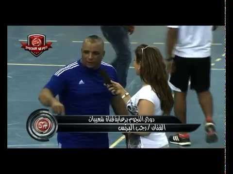 لقاء النجم رجب البرنس فى اقوى حدث كروى دورى نجوم شعبيات Ragab Elbrans Dawry Elngowm