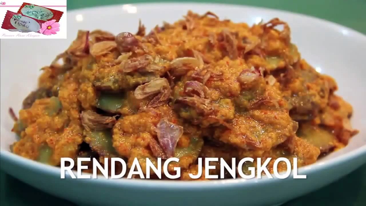 Resep Masakan Rendang Jengkol