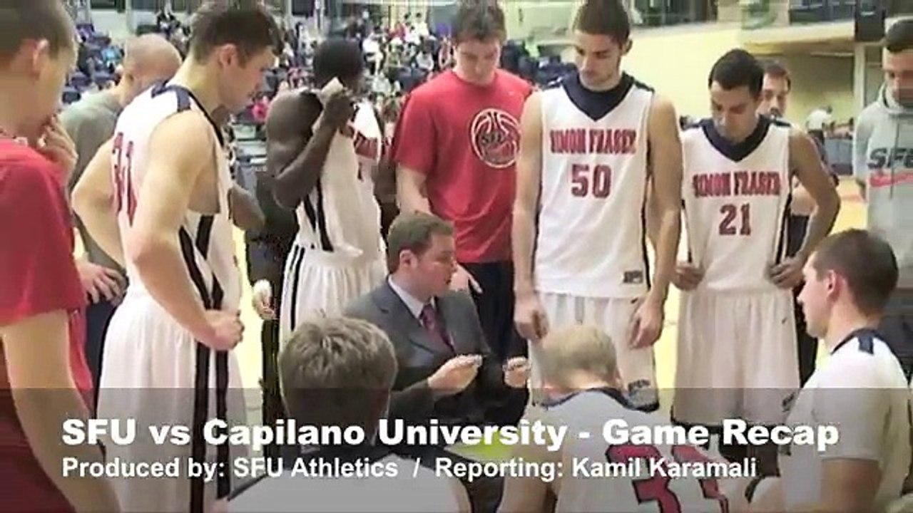 SFU vs Capilano University Mens Basketball: November 23rd, 2011