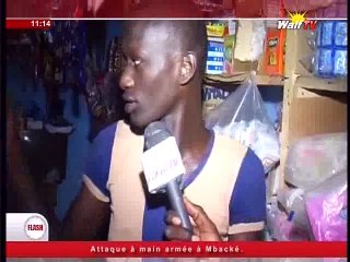 Mbacké: Attaque à main armée d'une boutique