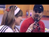 لقاء الفنان اسلام عاشور  فى اقوى حدث كروى دورى نجوم شعبيات islam Ashour Dawry Elngowm