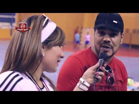 لقاء الفنان اسلام عاشور فى اقوى حدث كروى دورى نجوم شعبيات islam Ashour Dawry Elngowm