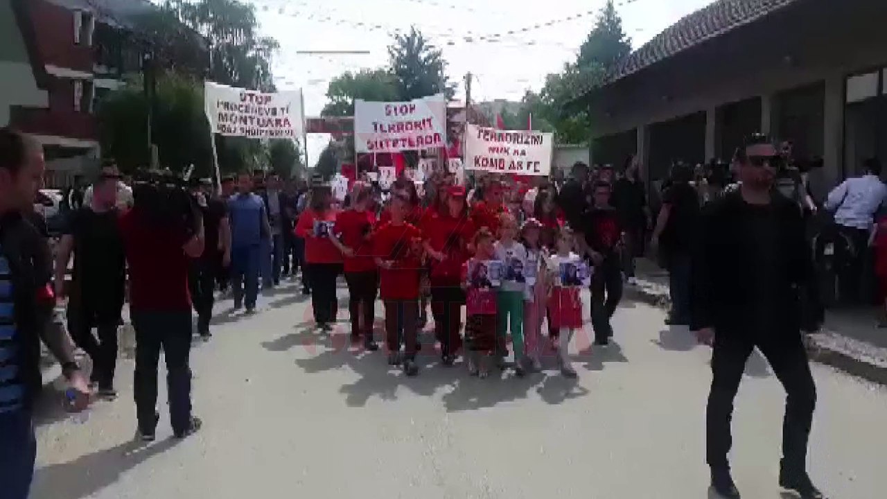 MARSH PROTESTUES NE LAGJEN E TRIMAVE