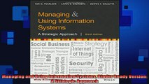 READ book  Managing and Using Information Systems Binder Ready Version A Strategic Approach Free Online