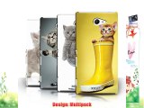 Coque de Stuff4 / Coque pour Sony Xperia M2 / Multipack / Chatons mignons Collection