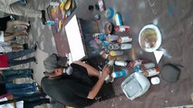 Amazing spray paint artist