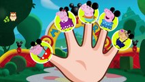 PEPPA PIG MICKEY MOUSE Family Finger Song Nursery Rhymes Lyrics For Daddy Finger More Família