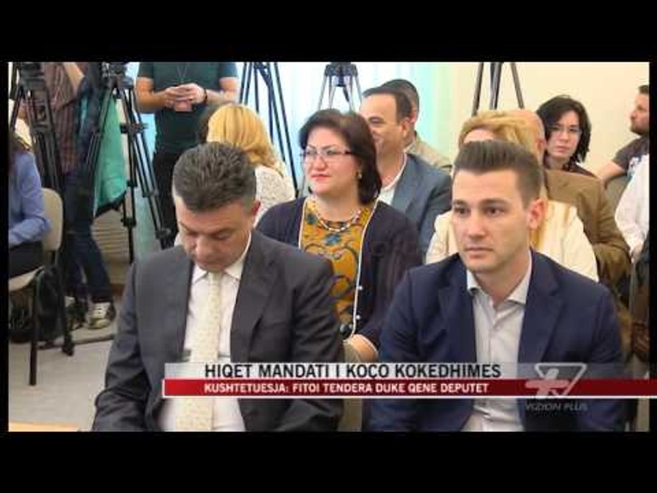 Hiqet mandati i Koço Kokëdhimës - News, Lajme - Vizion Plus