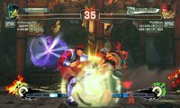 Ultra Street Fighter IV-Kampf: M. Bison gegen Evil Ryu