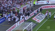 VFB Stuttgart Fans Storm Field After Loss To Mainz