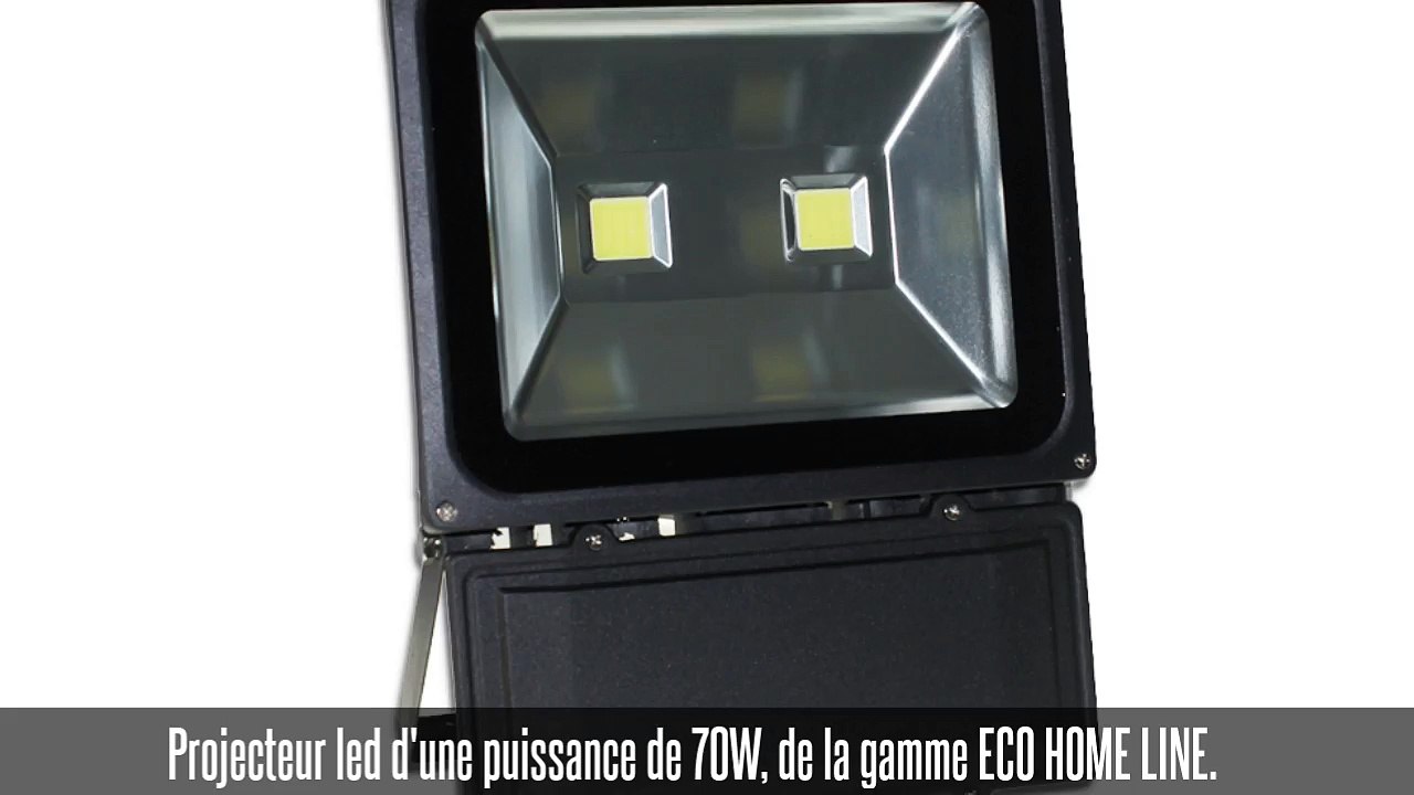 Projecteur led ECO HOME LINE, 70W, 120°, blanc froid