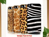 Coque de Stuff4 / Coque pour Apple iPhone 5/5S / Pack (9 Pcs) / Motif Fourrure Animale Collection