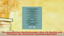 PDF  Die gesetzlichen Bestimmungen über die Rechte und Pflichten der Deutschen Free Books