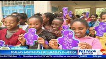 Toallas higiénicas reutilizables, el proyecto que revoluciona la vida de las mujeres en África