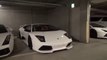 Un garage rempli de Lamborghini tunées. Dingue