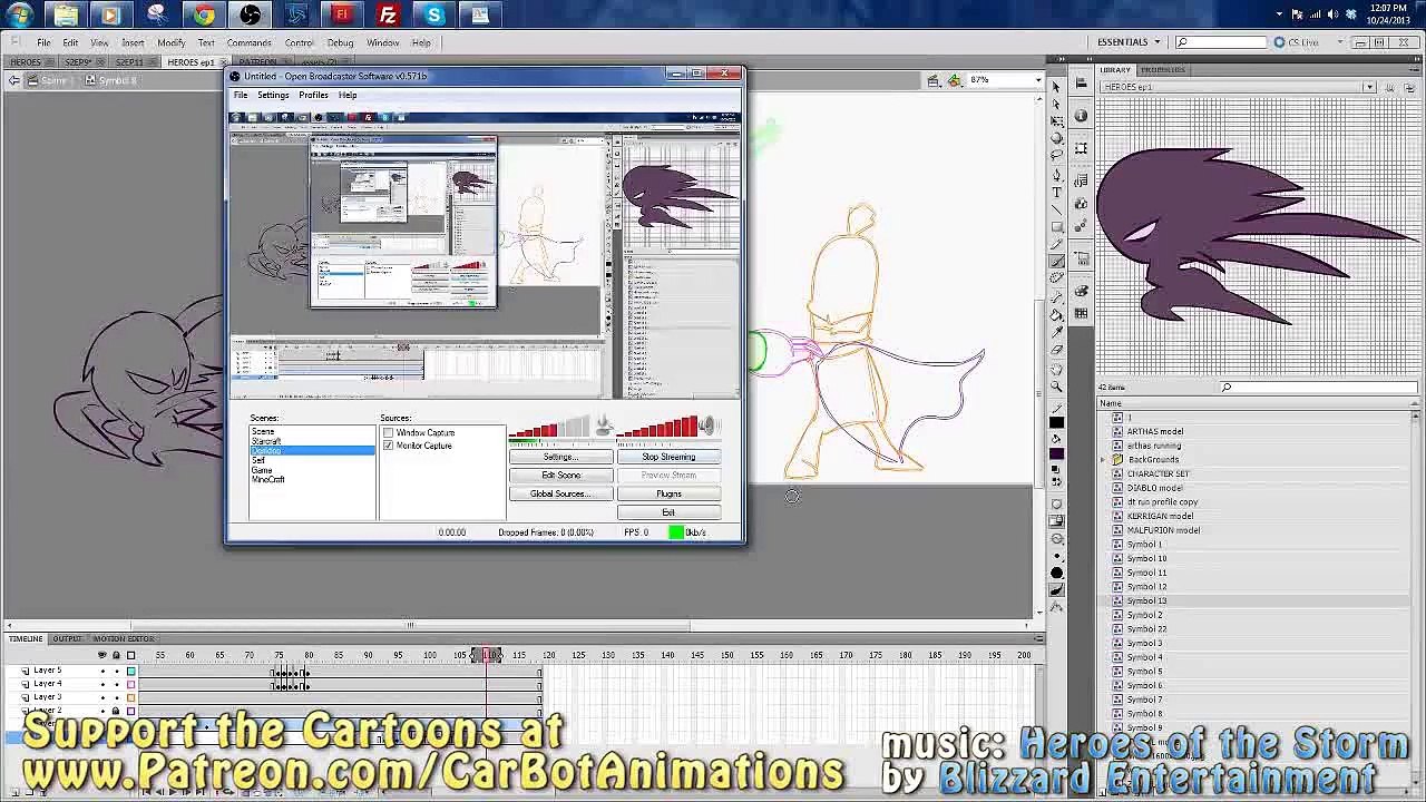 Heroes Of The Storm Soundtrack and Speed Animation