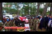 Şehitler son yolculuğuna uğurlandı
