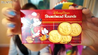 Disney Parks Snacks Taste Testing - Ariel & Mike W Cookies, Shortbread Rounds and Coconut