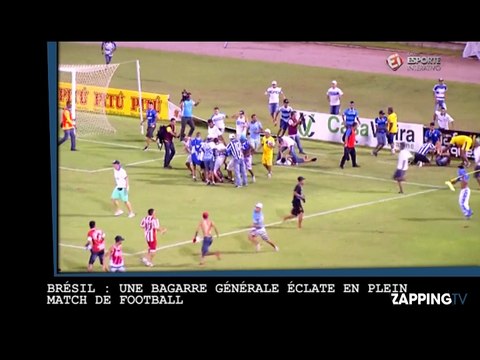 Une bagarre générale d'une violence inouïe éclate entre supporters de deux clubs brésiliens