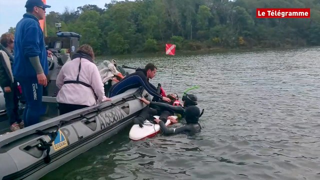 Paimpol. La descente du Trieux à la nage pour Armand, polyhandicapé