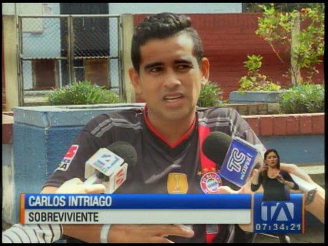 Carlos Intriago, el testimonio de un sobreviviente del terremoto