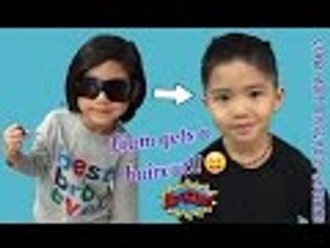 Liam gets a haircut at Bubble Cuts | Play Time for Taylor | Liam and Taylor's Corner