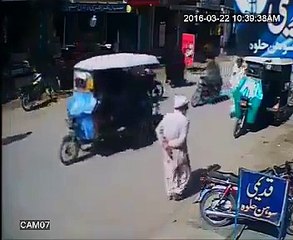 See How Target Killer Fire Bullets On a Motor Bike Rider