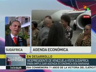Vicecanciller venezolano detalla las coincidencias Venezuela-Sudáfrica