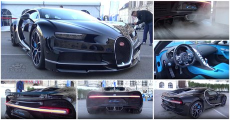 Bugatti Chiron desfila ao som de 1500 cavalos em Viena... QUE RONCO!