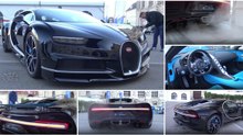 Bugatti Chiron desfila ao som de 1500 cavalos em Viena... QUE RONCO!