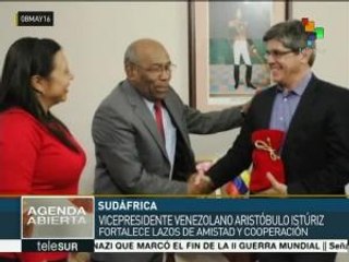 Venezuela y Sudáfrica estrechan lazos comunes