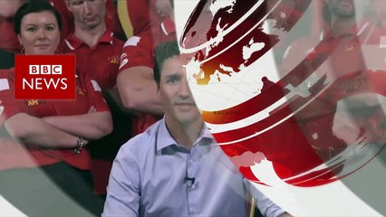 Boom! Justin Trudeau joins Invictus rivalry - BBC News