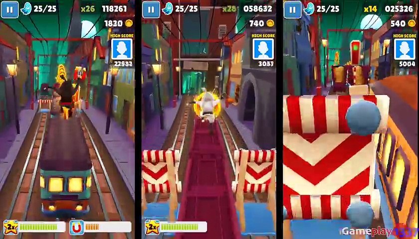 Subway Surfers Characters Review Ninja Vs Yang Vs Flame Outfit Video Dailymotion