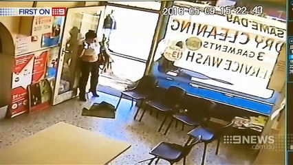 Homeless man attacks woman with stake on St Kilda street