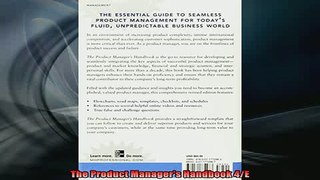 READ book  The Product Managers Handbook 4E Online Free