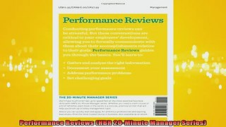 READ FREE Ebooks  Performance Reviews HBR 20Minute Manager Series Full Free