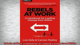 READ book  Rebels at Work A Handbook for Leading Change from Within Online Free