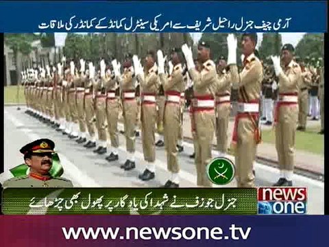 US CENTCOM incoming commander calls on COAS Raheel Sharif