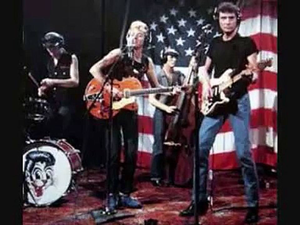 Stray Cats & Johnny Hallyday  Johnny B goode