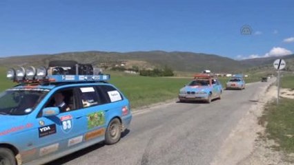 Allgaeu-Orient Dostluk ve Barış Rallisi Ekibi, Merzifon'da