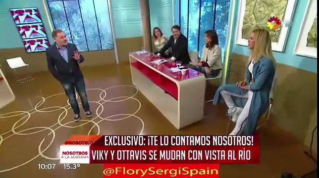 Visita de Flor Vigna en Nosotros A La Mañana 09-05-16