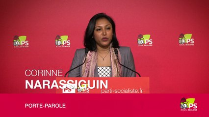 Point presse de Corinne Narassiguin du 9 mai 2016