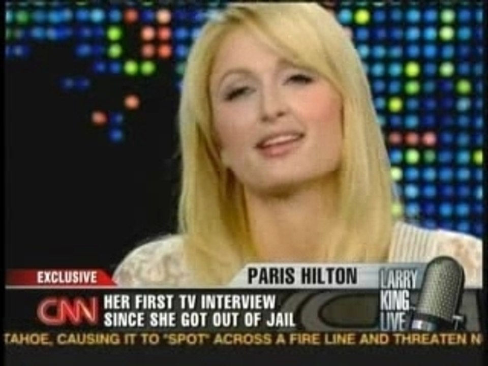 Larry King Interviews Paris Hilton