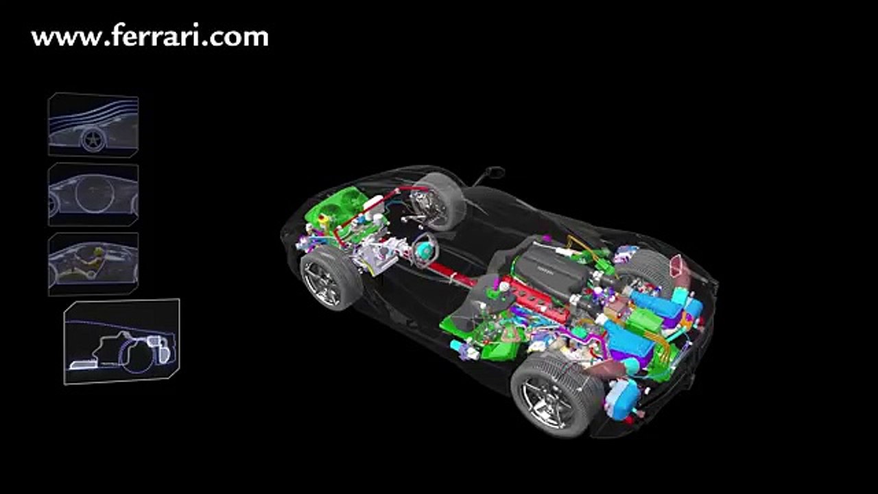 LaFerrari - focus on architecture