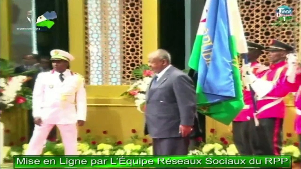 #Djibouti #Investiture de #IOG La Prestation de Serment  du président Ismail Omar Guelleh lors de la journée de son investiture au palais du peuple