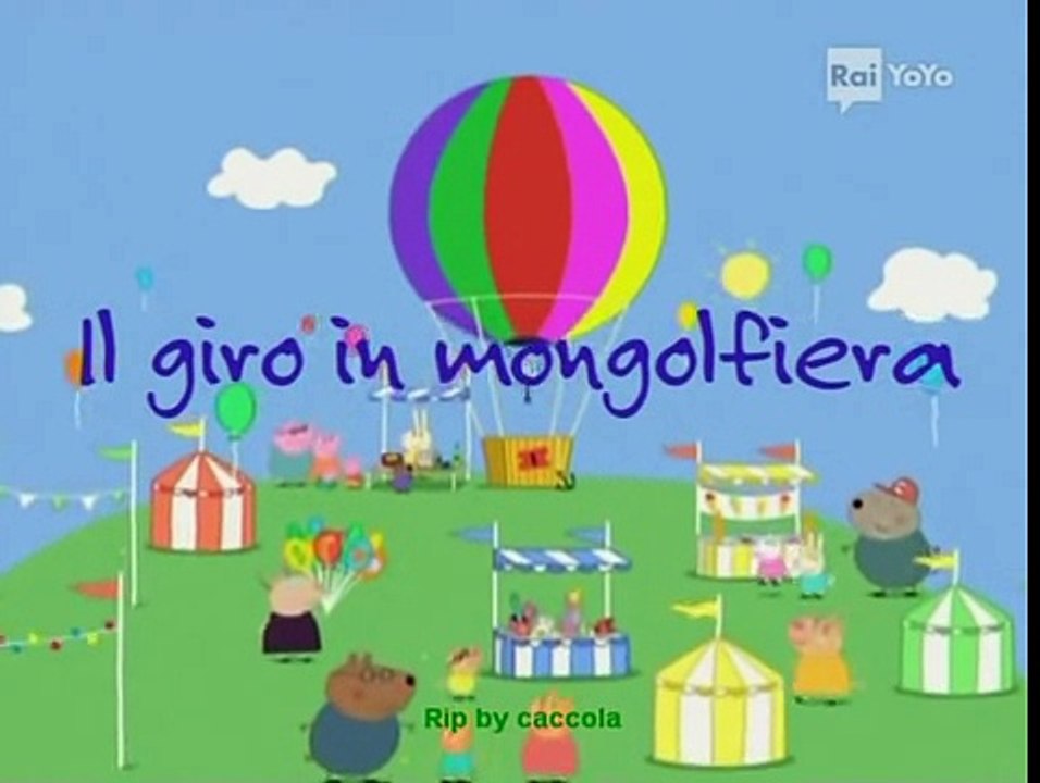 Peppa Pig Italiano S2e25 Il giro in mongolfiera