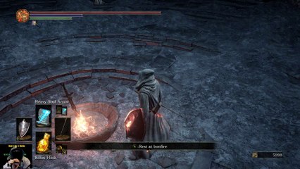 Dark Souls 3 Part 3 Tower Key and Ice Monster as Sorcerer