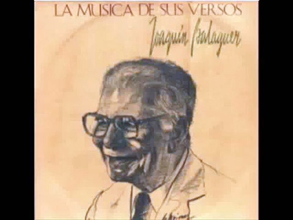 Ruego a San Francisco    La musica de sus versos, Joaquin Balaguer
